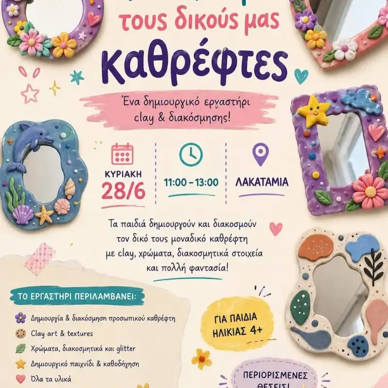 Φτιάχνουμε τους δικούς μας καθρέφτες