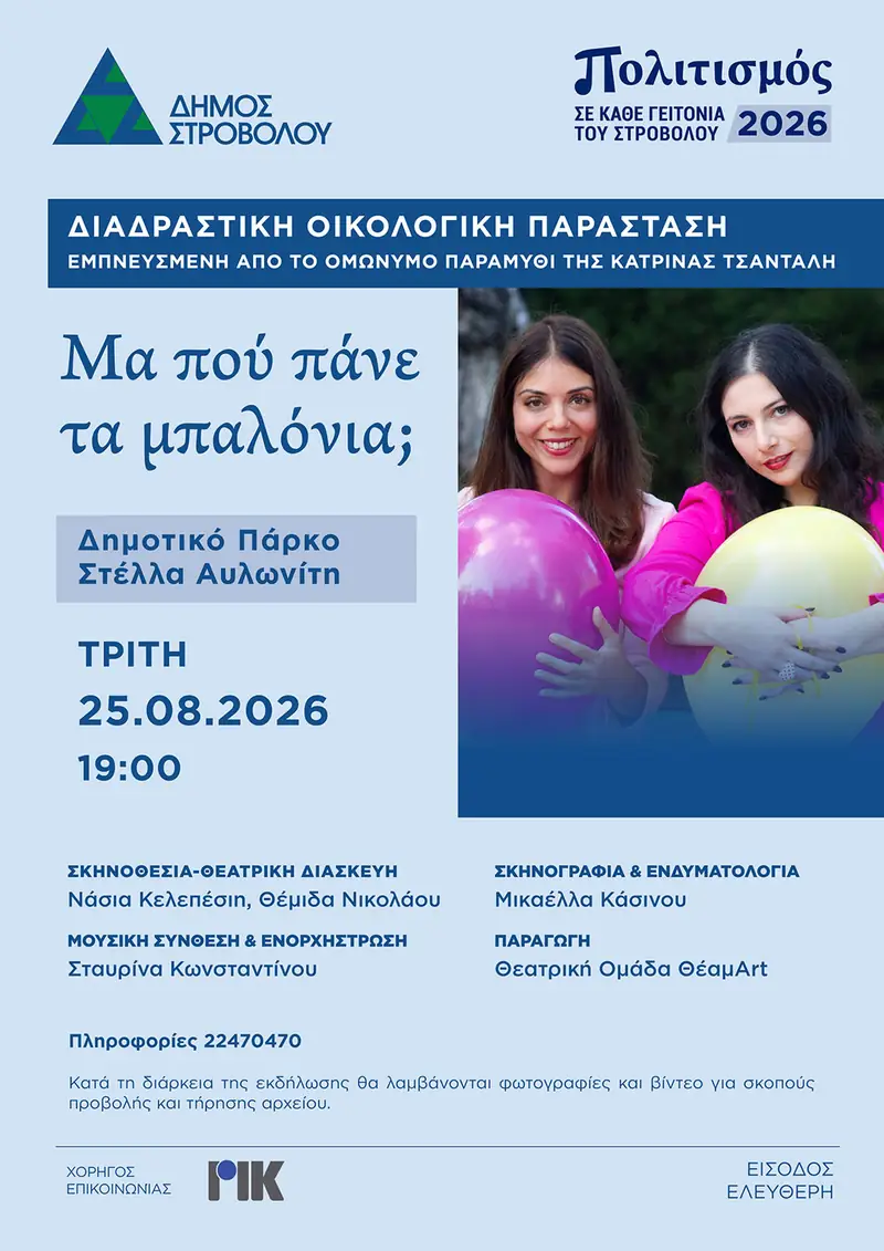 Μα πού πάνε τα μπαλόνια; στο Στρόβολο