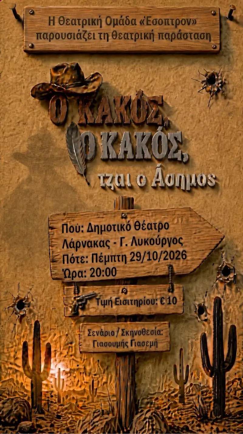 Ο Κακός, ο κακός, τζαι ο Άσημος