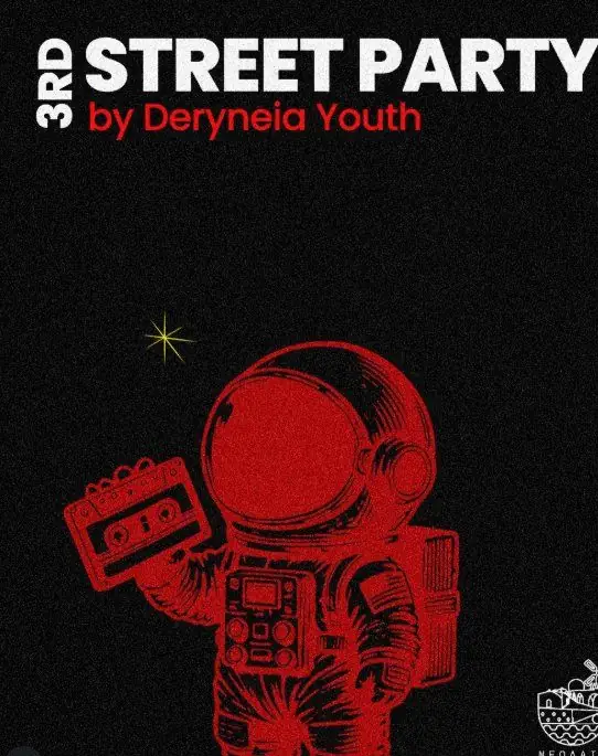 3rd Street Party by Deryneia Youth: Free Outdoor Party in Famagusta