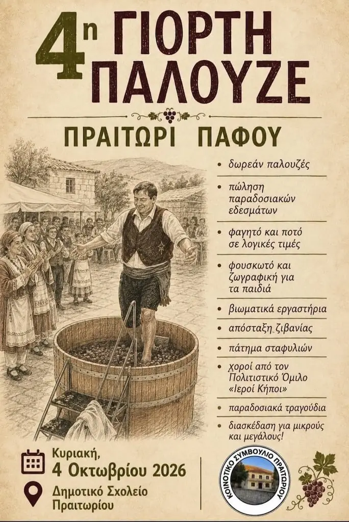 4η Γιορτή Παλουζέ στο Πραιτώρι