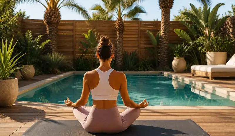 A Day of Retreat by the Pool