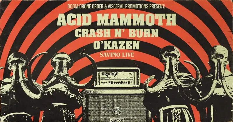 Acid Mammoth: Cimmerian Doom Live at Savino Live