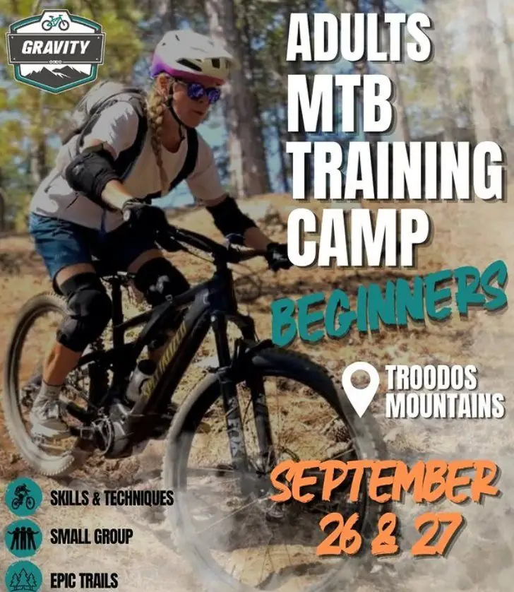 Adults MTB Training Camp: Beginners at Troodos Mountains