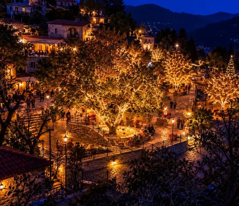 Agros Christmas village