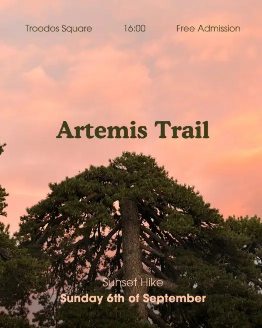 Artemis Trail: Sunset Hike at Troodos Square in Limassol