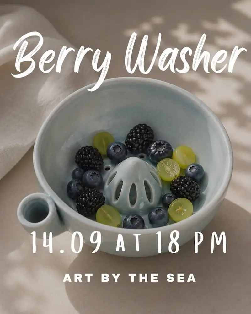 Berry Washer Workshop at ART BY THE SEA