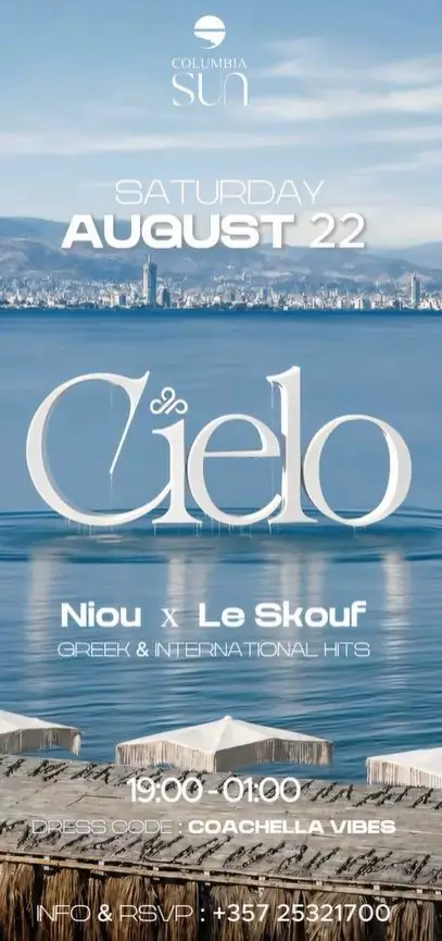Cielo 1-Year Anniversary Night at Columbia Sun, Limassol