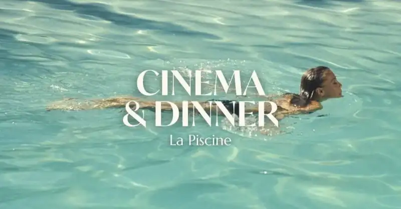 Cinema & Dinner: La Piscine Outdoor Screening in Larnaca