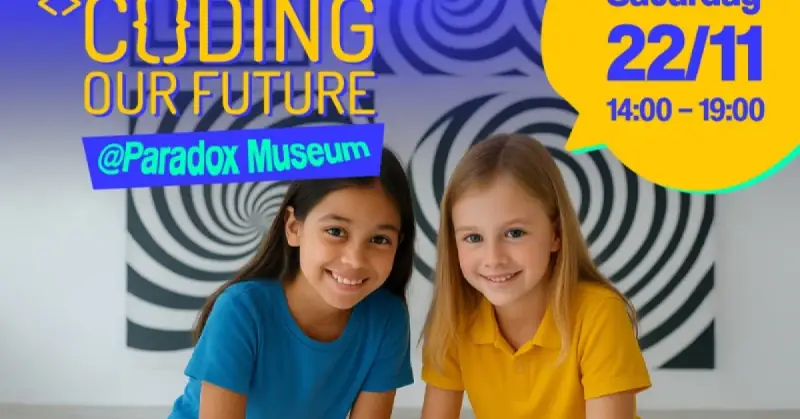 Coding and robotics workshop at Paradox Museum Limassol