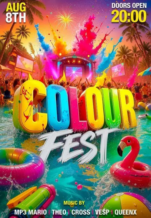 Colour Fest 2026: Summer Colour & Music Festival at Guaba