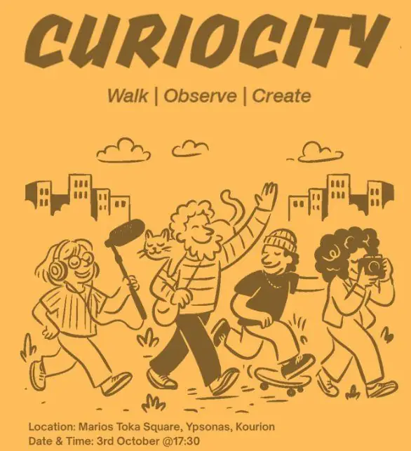 Curiocity: Walk, Observe & Create in Limassol