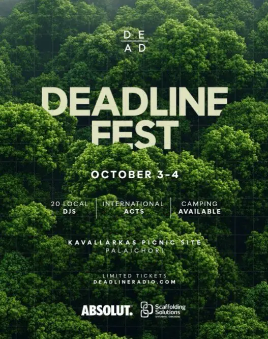 Deadline Fest 2026: Two-Day Outdoor Music Festival in Limassol