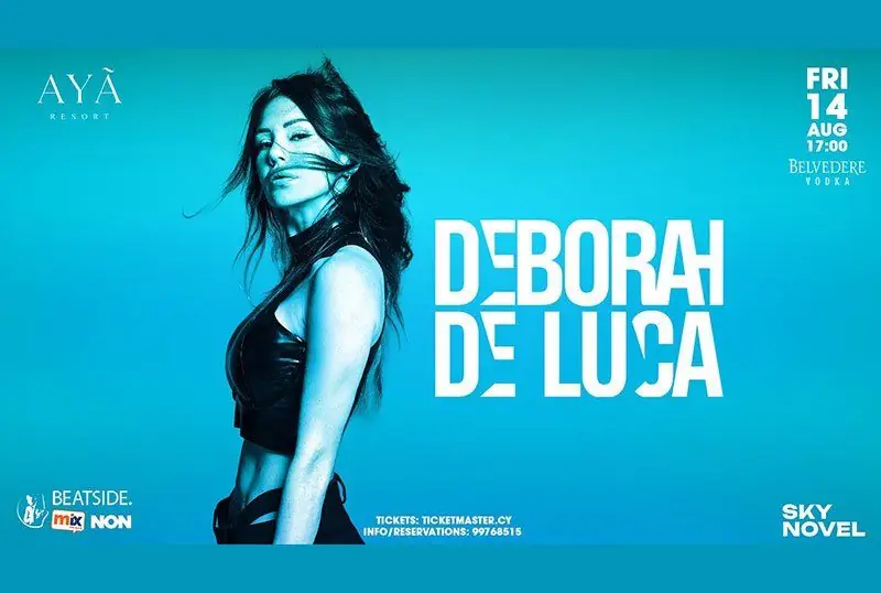 Deborah De Luca: Techno Night at AYA Resort, Ayia Napa