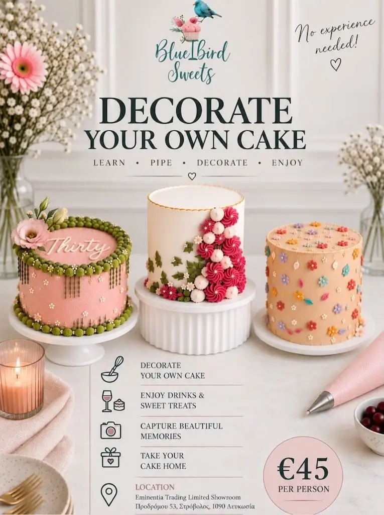 Decorate your own cake