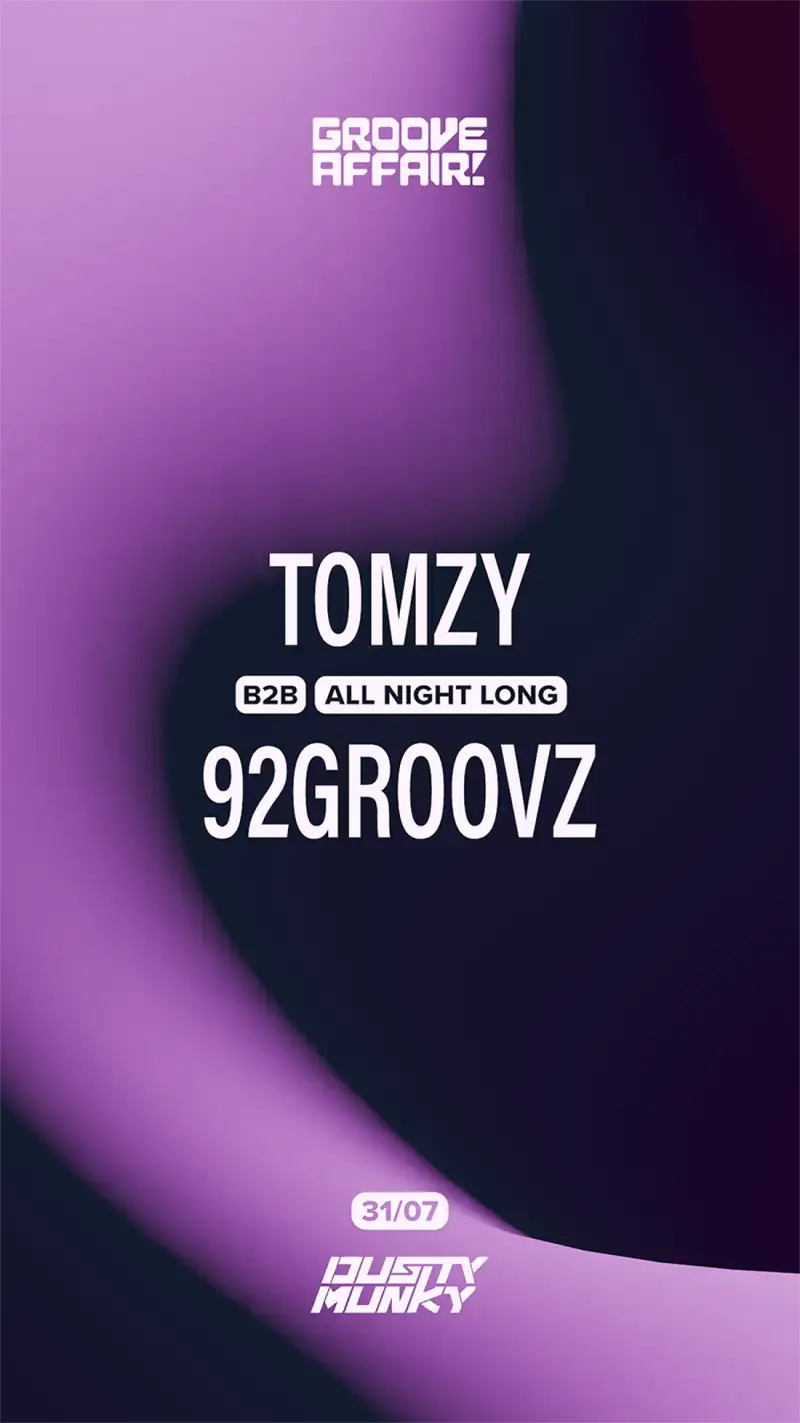 Groove Affair - vol.5 tomzy B2B 92Groovz