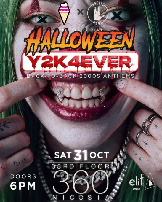 Halloween Y2K4Ever: Back-to-Back 2000s Anthems in Nicosia