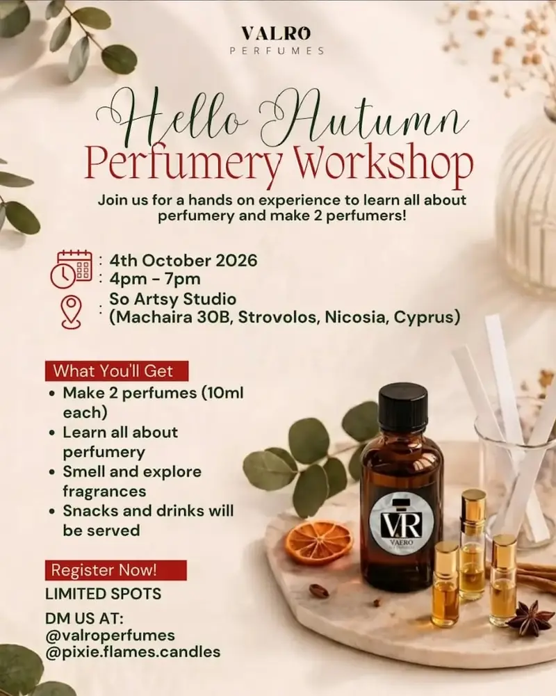 Hello Autumn Perfumery Workshop