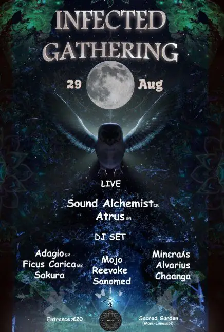 Infected Gathering: Psytrance Outdoor Festival in Limassol