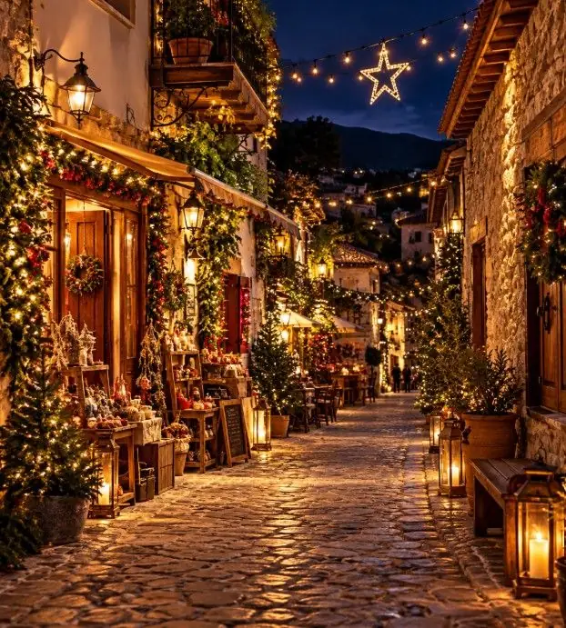 Kalopanayiotis Christmas Village