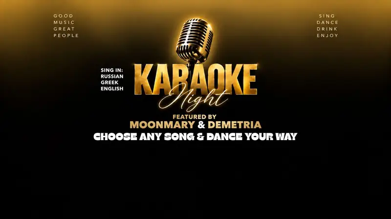 Karaoke Night: Sing Live with Moonmary & Demetria in Limassol