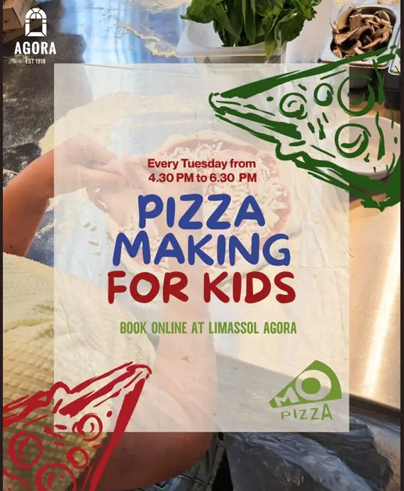 Kids Pizza Making Classes at Limassol Agora
