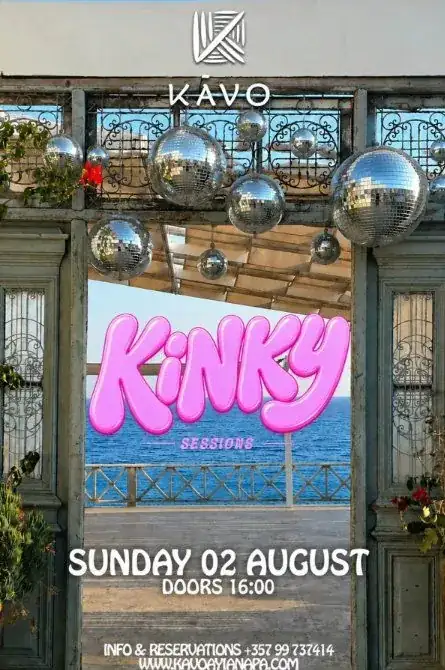 Kinky Sessions: Sunset Beach Party at Kavo Ayia Napa