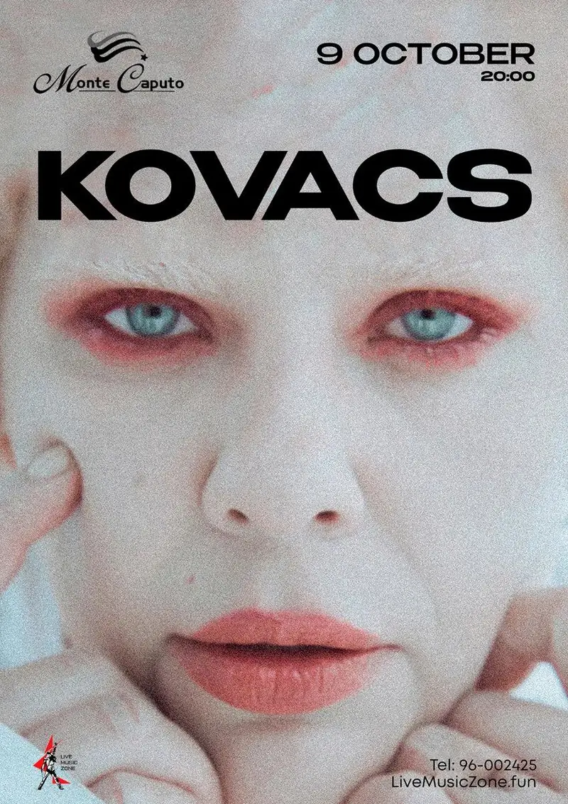 Kovacs: Dutch Pop Noir Concert in Limassol