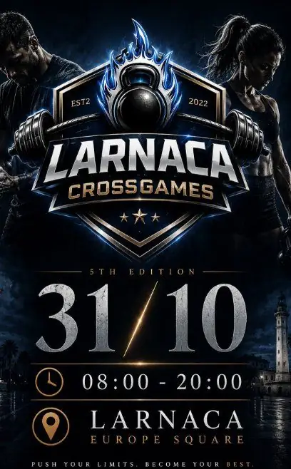 Larnaca CrossGames: International CrossFit Competition in Larnaca
