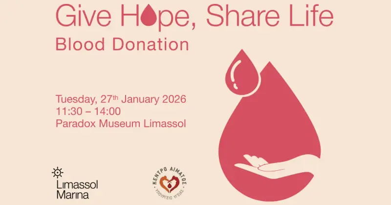 Limassol Marina Blood Drive