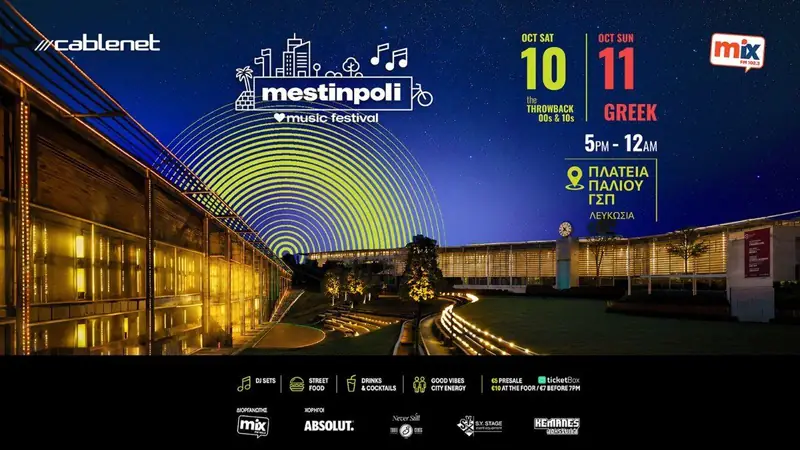 Mestinpoli Music Festival: Two-Day Open-Air Festival in Nicosia