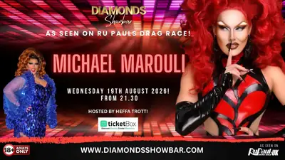 Michael Marouli: RuPaul's Drag Race Star Live in Protaras