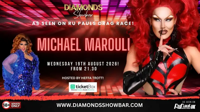 Michael Marouli: RuPaul's Drag Race Star Live in Protaras
