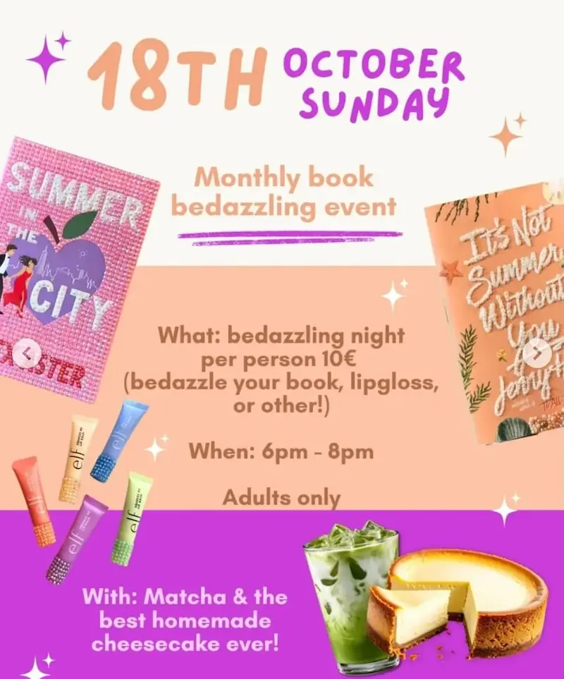 Monthly Bedazzling Event