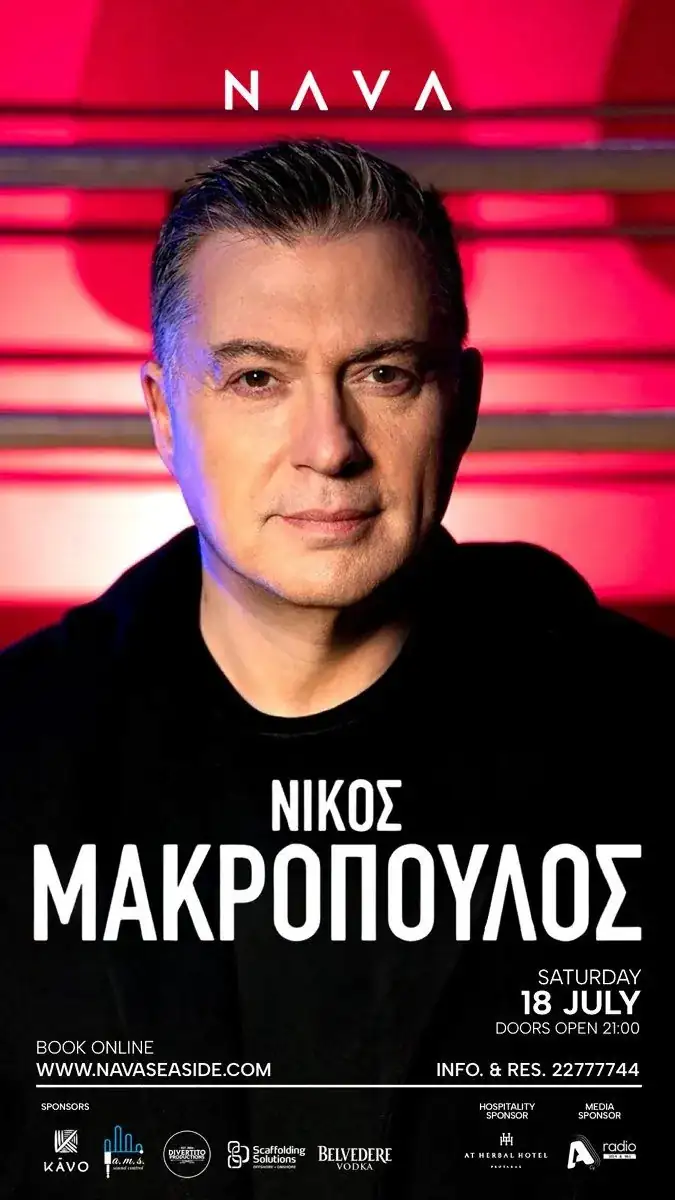 Nikos Makropoulos: Live Greek Music Concert in Protaras