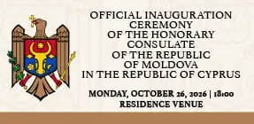 Official Inauguration Ceremony: Honorary Consulate of the Republic of Moldova in the Republic of Cyprus