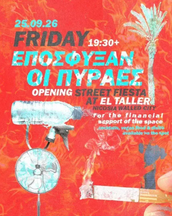 Εποσφύξαν οι Πυραές: Opening Street Fiesta at El Taller