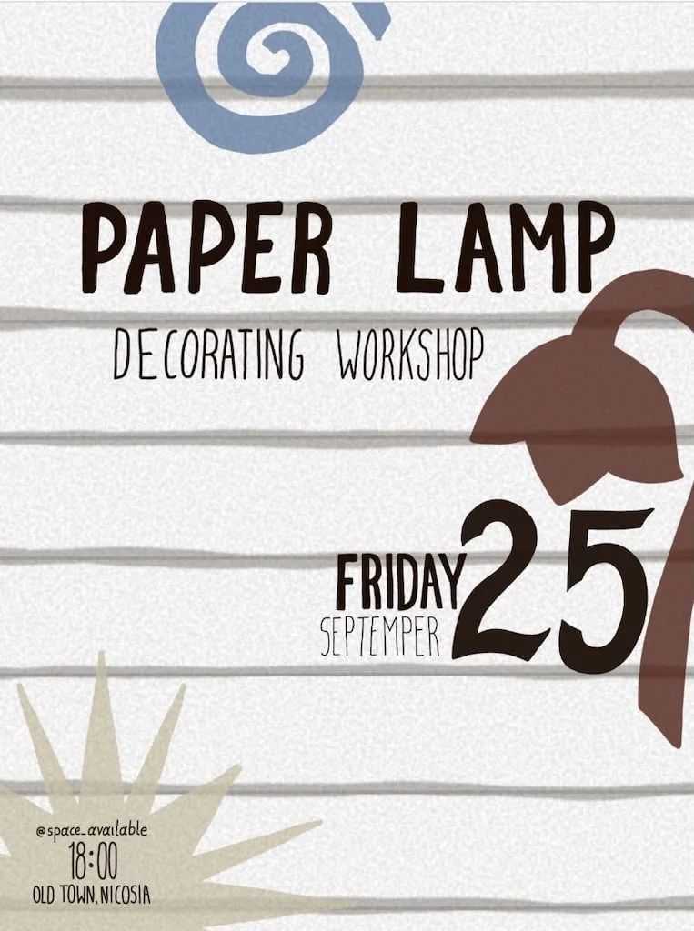 Paper Lamp Decorating Workshop