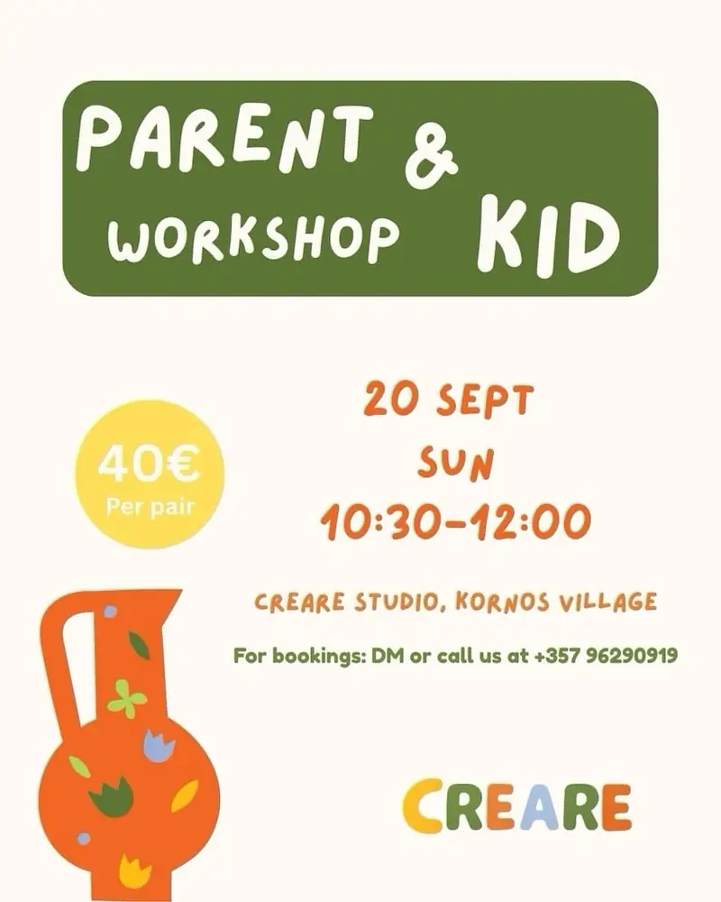 Parent & Kid Workshop at Creare