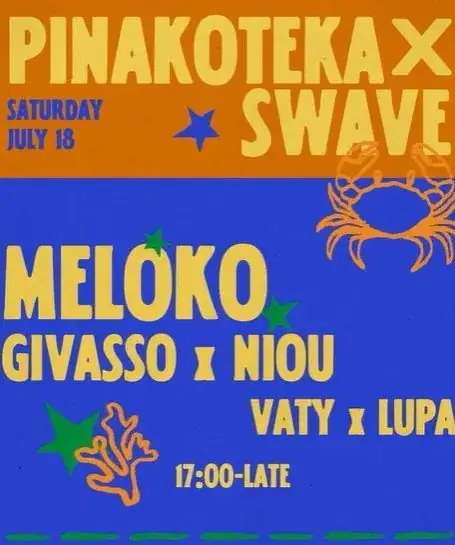 Pinakoteka x Swave: Open-Air Beach Party with Meloko in Limassol