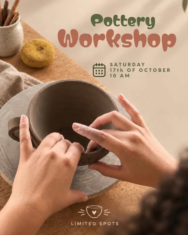 Pottery Workshop by Athanasia