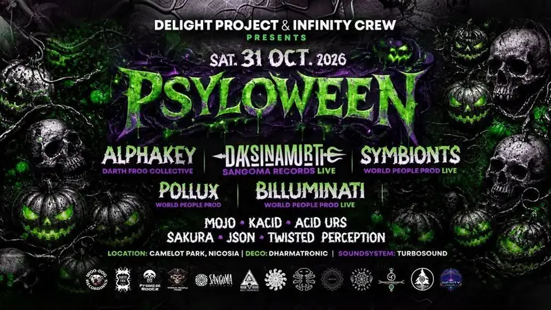 Psyloween: Halloween Psychedelic Forest Party at Camelot Park
