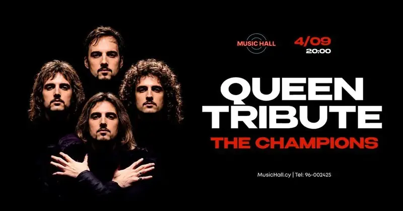 Queen Tribute – The Champions: Live Show at Music Hall Limassol