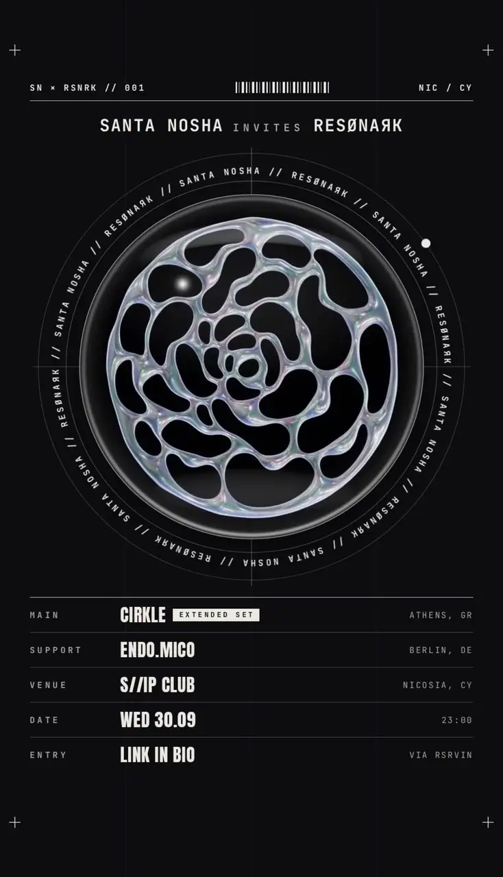 RESØNAЯK & SANTA NOSHA present CIRKLE (Extended Set)