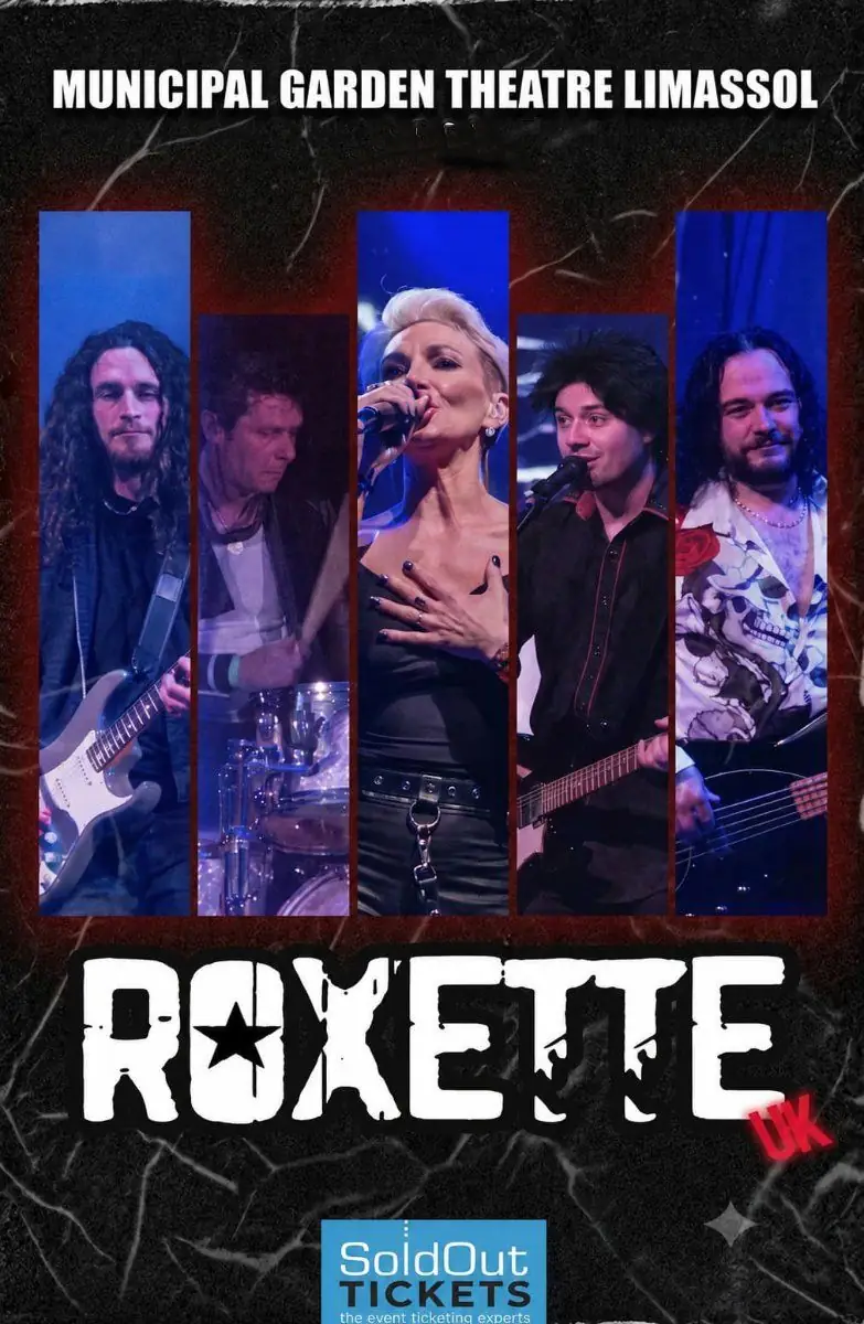 Roxette UK Tribute Live: One Night of Hits at Municipal Garden Theatre, Limassol
