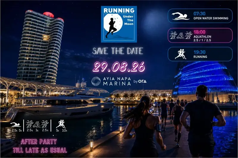 Running Under The Moon: Sports Festival in Ayia Napa