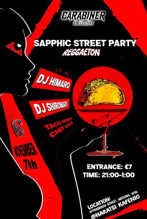 Sapphic Street Party: Reggaeton Night in Nicosia
