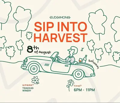 Sip into Harvest: Vineyard Summer Party at Tsiakkas Winery