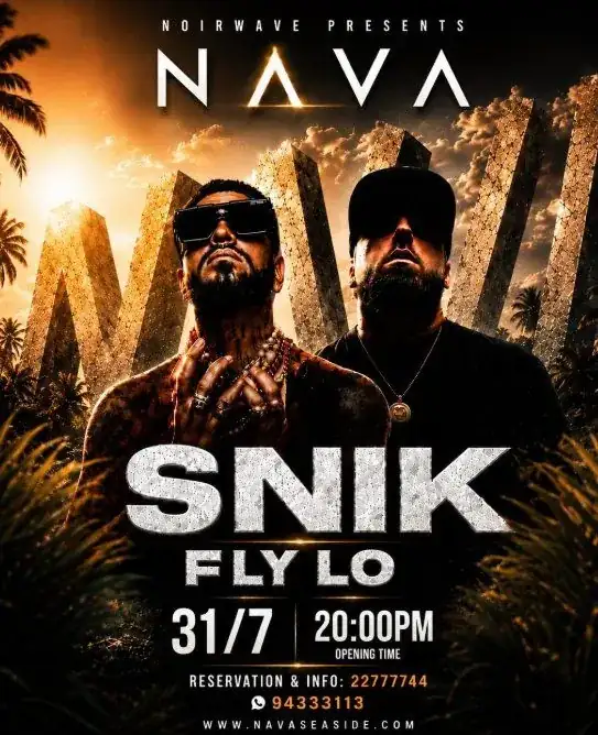SNIK & Fly Lo: Live Hip-Hop Night at NAVA Seaside