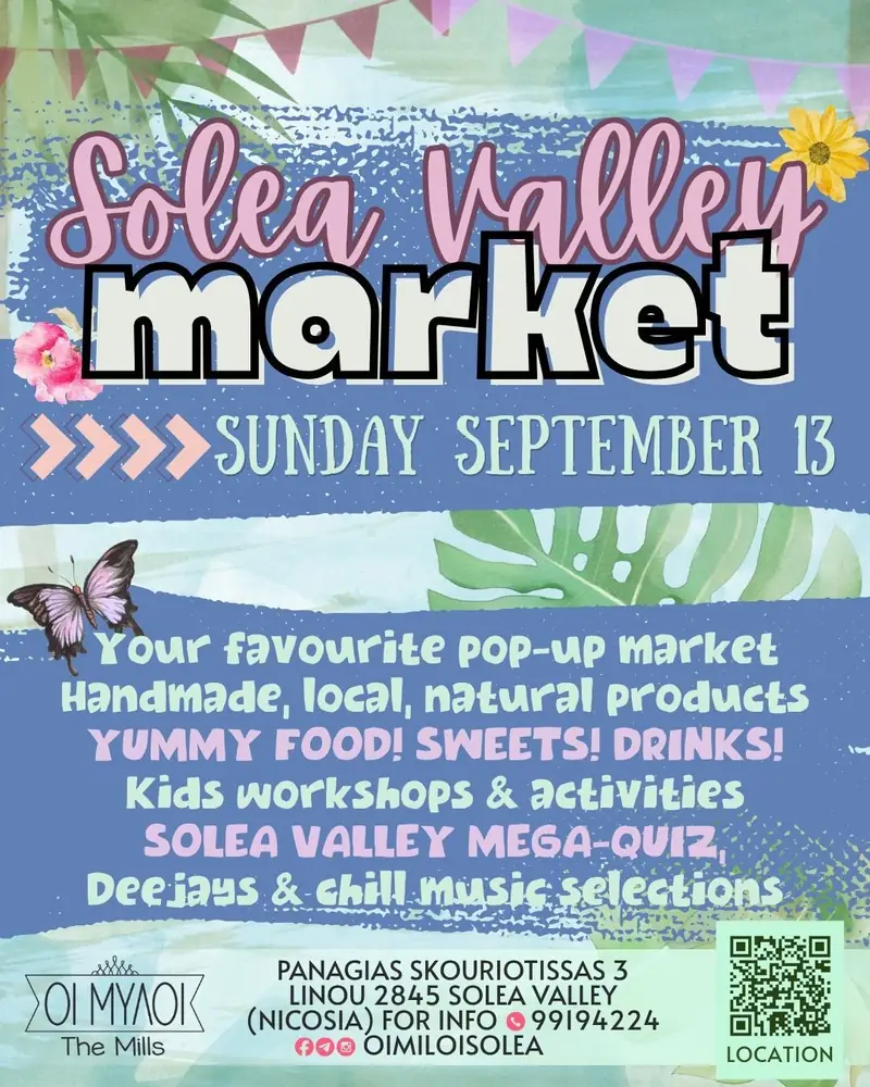 Solea Valley Market: Free Sunday Pop-Up in Linou Olive Grove
